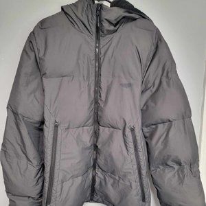 Champions Mens Medium black Jacket  waterproof lined hood M winter fall